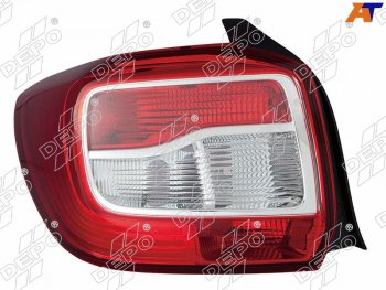 Фонарь задний RENAULT LOGAN 14- LH DEPO 551-19A6L-UE