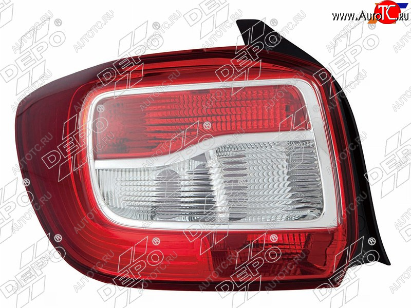 4 999 р. Фонарь задний RENAULT LOGAN 14- LH DEPO 551-19A6L-UE  с доставкой в г. Кемерово