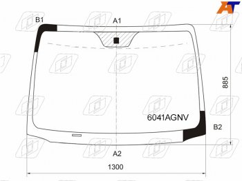 5 599 р. Стекло лобовое NISSAN NOTE 05-13 FUYAO 6041AGNV  с доставкой в г. Кемерово. Увеличить фотографию 1