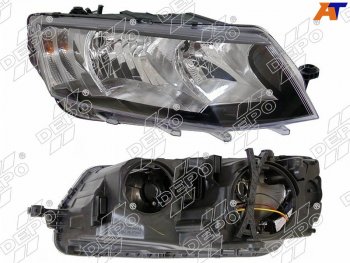 Фара Skoda Octavia 12-17 (Спереди Справа) DEPO 665-1126RMLDEM2