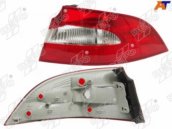 Фонарь задний Skoda Superb 08-13 (Справа 4D SED) DEPO 665-1916R-UE