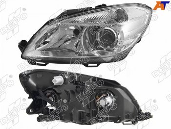 Фара Skoda Fabia 10-15  Roomster 06-15 (Спереди Слева) DEPO 665-1121LMLD-EM