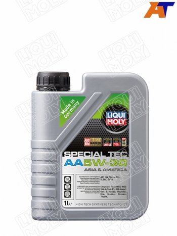 1 659 р. Масло моторное LIQUI MOLY Special Tec AA 5W-30 SPGF-6A 1л                                           LIQUI MOLY 7615  с доставкой в г. Кемерово. Увеличить фотографию 1
