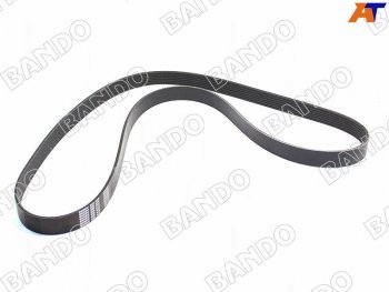 2 169 р. Ремень поликлиновой TOYOTA 1AZ2AZ-FE ACA2#ACA3#AZT220PONTIAC VIBE AZE156 04- BANDO 7PK1595  с доставкой в г. Кемерово. Увеличить фотографию 1