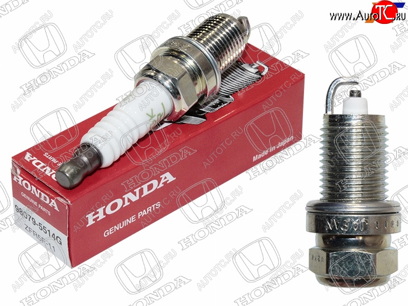 599 р. Свеча зажигания HONDA ACCORDCIVICCR-VINTEGRAMR-VODYSSEYPRELUDE HONDA 98079-5514G  с доставкой в г. Кемерово