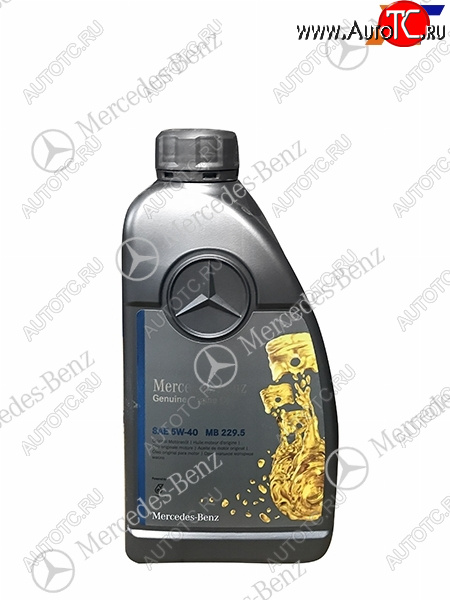 2 099 р. Масло моторное MERCEDES-BENZ (синтетическое) 1л 5W40 229.5 бензин                                    MERCEDES A000989860611AAEW  с доставкой в г. Кемерово
