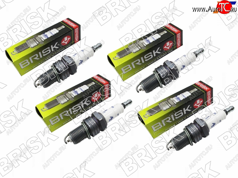 173 р. Свеча зажигания LADA 2103210421052107 81-12RENAULT CLIO 90-00 BRISK A-LINE-4  с доставкой в г. Кемерово