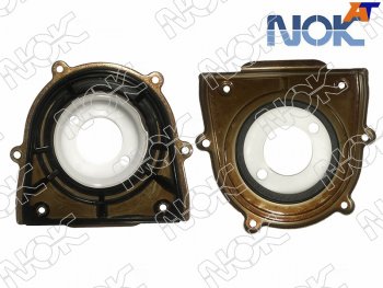 4 899 р. Сальник коленвала задний с фланцем MAZDA CX-7 MAZDA 3 MAZDA 6 NOK BH6529-E0  с доставкой в г. Кемерово. Увеличить фотографию 1