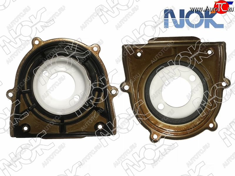 4 899 р. Сальник коленвала задний с фланцем MAZDA CX-7 MAZDA 3 MAZDA 6 NOK BH6529-E0  с доставкой в г. Кемерово