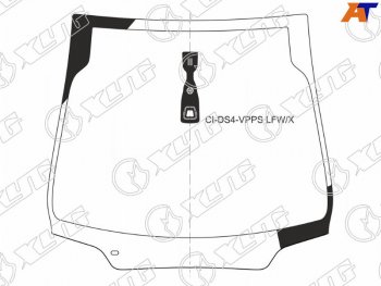 22 199 р. Стекло лобовое + дд CITROEN DS4 5D HBK 11-15                                                         XYG CI-DS4-VPPS LFW/X  с доставкой в г. Кемерово. Увеличить фотографию 2
