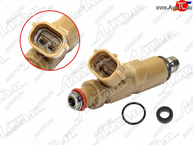 6 899 р. Форсунка топливная 3RZFE COASTERHILUXLAND CRUISER 99- AISAN FNJJ-79145  с доставкой в г. Кемерово