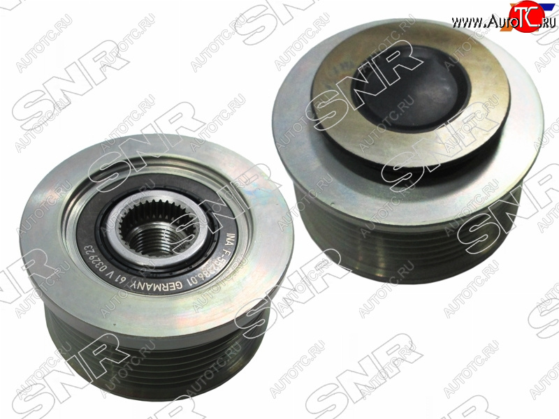 4 299 р. Шкив генератора NISSAN MANY                                                                          SNR GA76804  с доставкой в г. Кемерово