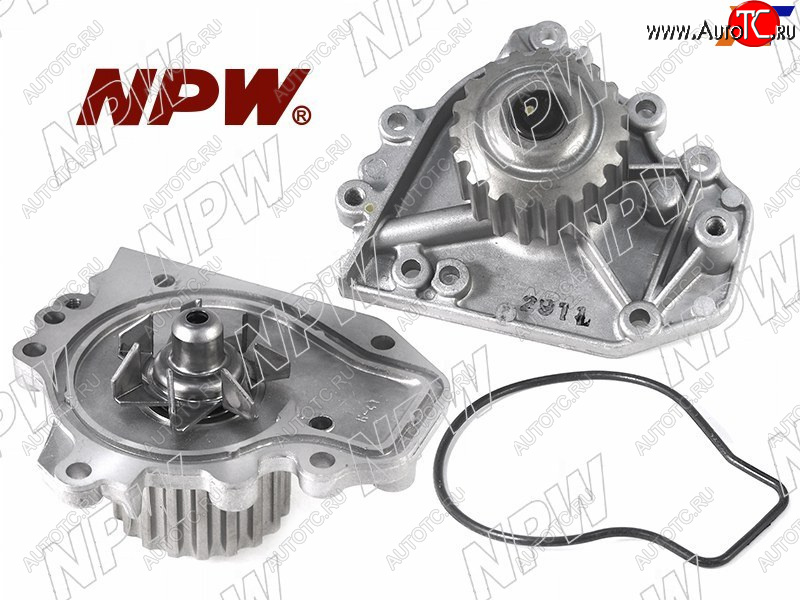 2 599 р. Насос водяного охлаждения с прокладкой B20B NPW Honda CR-V RD1,RD2,RD3 рестайлинг (1999-2001)  с доставкой в г. Кемерово