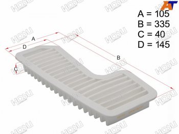Фильтр воздушный HOSU Toyota Mark 2 ( X100,  Qualis,  X110) - RAV4 ( CA20,  XA30,  XA305,  XA40,  XA50)