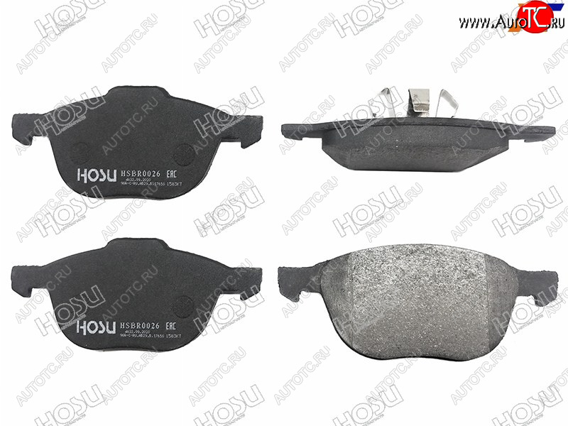 1 349 р. Колодки тормозные передние FL-FR SAT  Ford Focus (2,  3,  4 CEW), Kuga (1,  2), Mazda 3/Axela (BK,  BL,  BM,  BP), Volvo S40 (VS седан,  MS седан)  с доставкой в г. Кемерово