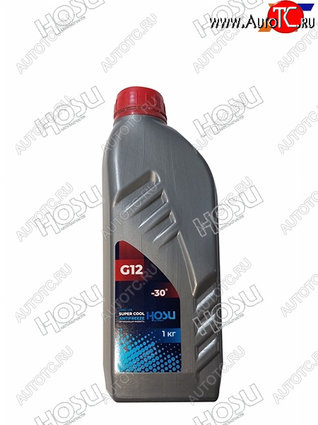 186 р. Антифриз (SUPER COOL G12 1 кг. -30 C красный) HOSU HSCL0007  с доставкой в г. Кемерово