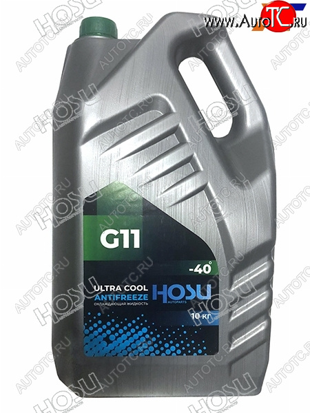 1 699 р. Антифриз (ULTRA COOL G11 10 кг. -40 C Зелёный) HOSU HSCL0006  с доставкой в г. Кемерово