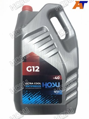 Антифриз (ULTRA COOL G12 10 кг. -40 C красный) HOSU HSCL0005