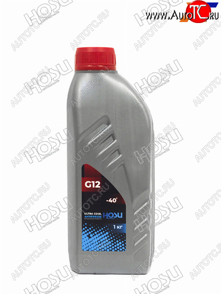 211 р. Антифриз (ULTRA COOL G12 1 кг. -40 C красный) HOSU HSCL0001  с доставкой в г. Кемерово