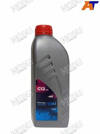Антифриз (ULTRA COOL G12++ 1 кг. -40 C Розовый) HOSU HSCL0025