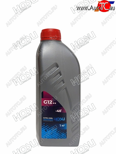250 р. Антифриз (ULTRA COOL G12++ 1 кг. -40 C Розовый) HOSU HSCL0025  с доставкой в г. Кемерово