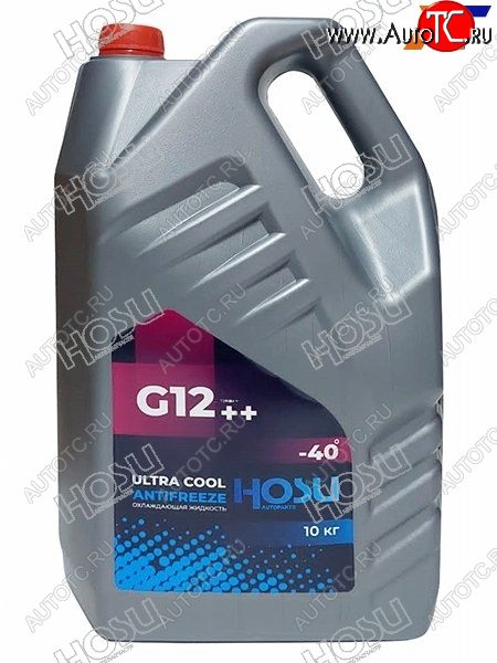 2 099 р. Антифриз (ULTRA COOL G12++ 10 кг. -40 C Розовый) HOSU HSCL0027  с доставкой в г. Кемерово