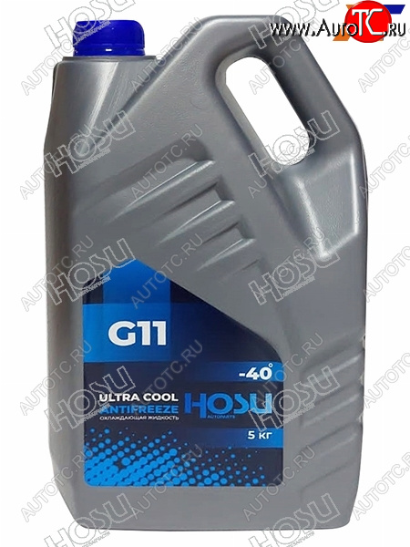 829 р. Антифриз (ULTRA COOL G11 5 кг. -40 C Синий) HOSU HSCL0029  с доставкой в г. Кемерово