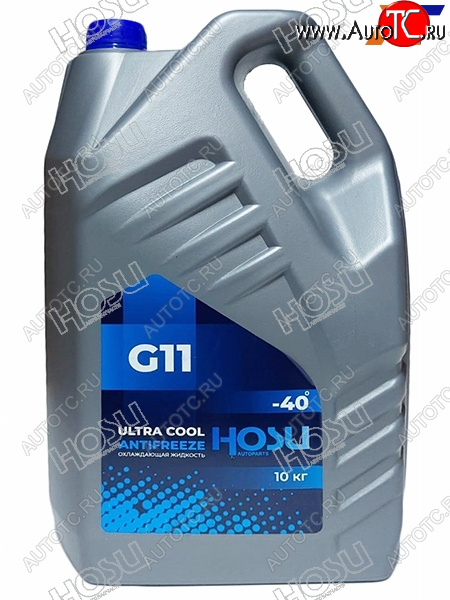 1 579 р. Антифриз (ULTRA COOL G11 10 кг. -40 C Синий) HOSU HSCL0030  с доставкой в г. Кемерово