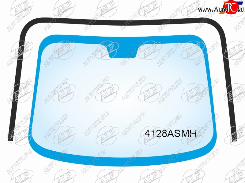 1 639 р. Молдинг лобового стекла (П-образный) ALP Hyundai Getz TB хэтчбэк 5 дв. дорестайлинг (2002-2005)  с доставкой в г. Кемерово