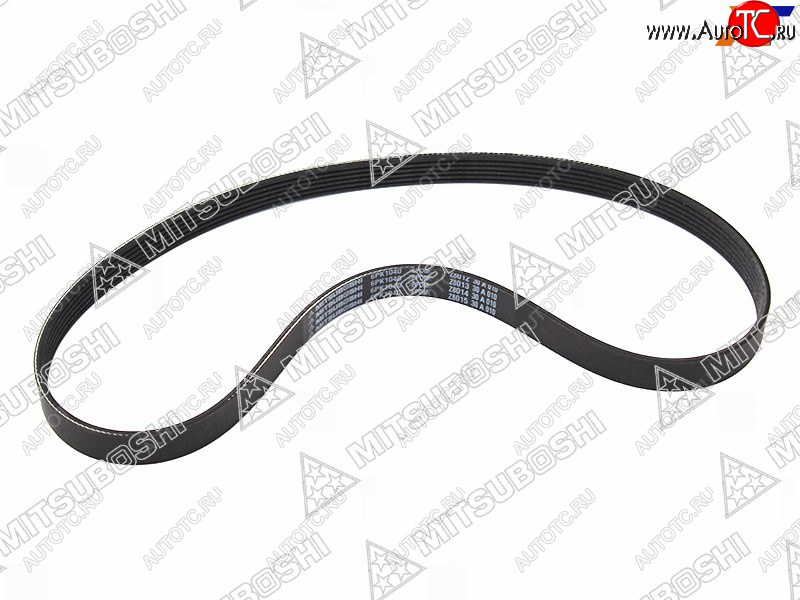 739 р. Ремень поликлин TOYOTA 12MZ MCU1#MCU2#LEXUS RX300330350FORD FOCUS II 1.41.6 04-10 MITSUBOSHI 6PK1040  с доставкой в г. Кемерово