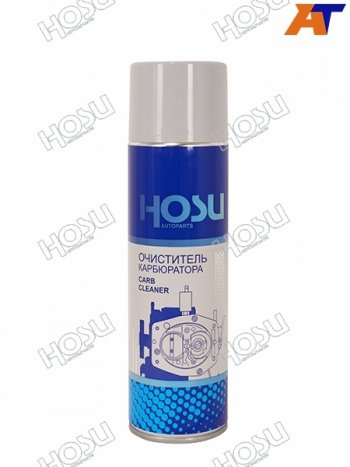 369 р. Очиститель карбюратора HOSU PROFESSIONAL LINE  флакон-аэрозоль 650мл HOSU HSLM0002  с доставкой в г. Кемерово. Увеличить фотографию 1