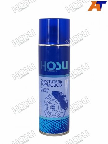 379 р. Очиститель тормозов HOSU PROFESSIONAL LINE  флакон-аэрозоль 650мл HOSU HSLM0001  с доставкой в г. Кемерово. Увеличить фотографию 2