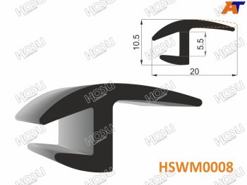 191 р. Молдинг универсальный (20mm) - бухта 30 м.(цена за 1метр) HOSU HSWM0008  с доставкой в г. Кемерово. Увеличить фотографию 1