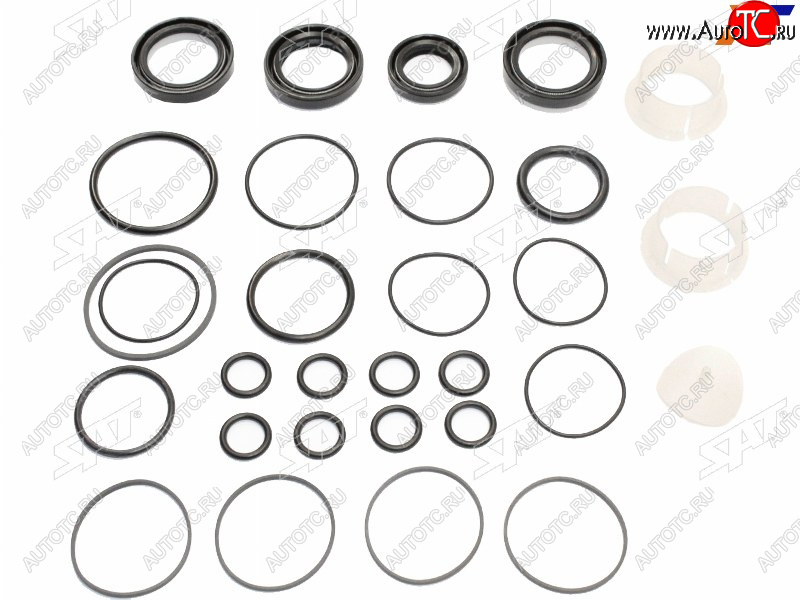 4 099 р. Ремкомплект рулевой рейки BMW 5 E39 00-03 SAT K32136751745-KIT  с доставкой в г. Кемерово