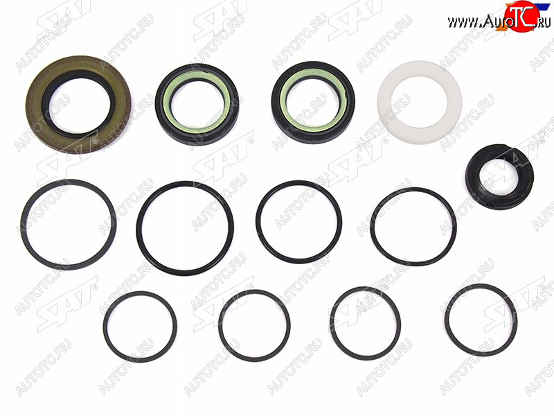 4 399 р. Ремкомплект рулевой рейки NISSAN ALMERA N16 02-07 PRIMERA P12 SAT K49001-BV000-KIT  с доставкой в г. Кемерово