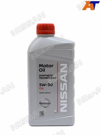 1 469 р. Масло моторное NISSAN 5W-30 DPF 1л.                                                                  NISSAN KE900-90033R  с доставкой в г. Кемерово. Увеличить фотографию 1