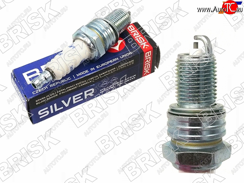 200 р. Свеча зажигания CHEVROLET AVEOLANOSNIVADAEWOO LACETTINEXIA 1.51.7 00-VAZ 2101-21102121 BRISK LR15YS-N  с доставкой в г. Кемерово