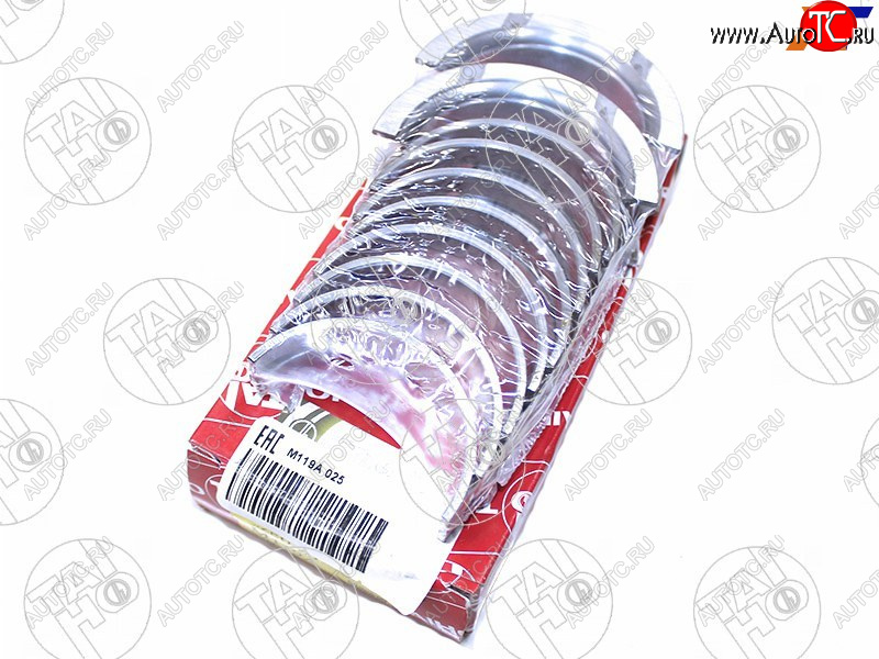 1 189 р. Вкладыши коренные к-т 0,25 MITSUBISHI COLTLANCERLIBEROMIRAGE G12BG13B4G15B 87- TAIHO M119A 025  с доставкой в г. Кемерово