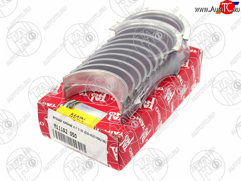 1 669 р. Вкладыши коренные к-т 0,50 MITSUBISHI GALANTLANCERRVR 4G304G374G624G634G644D65 TAIHO M111A2 050  с доставкой в г. Кемерово