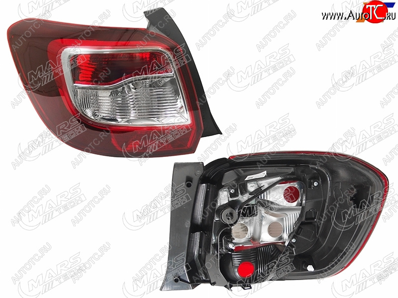 4 699 р. Фонарь задний левый MARS  Renault Sandero Stepway  (B8) (2014-2018) дорестайлинг  с доставкой в г. Кемерово