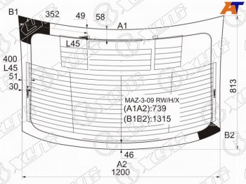 7 999 р. Стекло заднее (Цвет зеленый Обогрев Антенна 4D SED) Mazda 3 08-13  Axela 09-13 XYG MAZ-3-09 RW/H/X  с доставкой в г. Кемерово. Увеличить фотографию 1