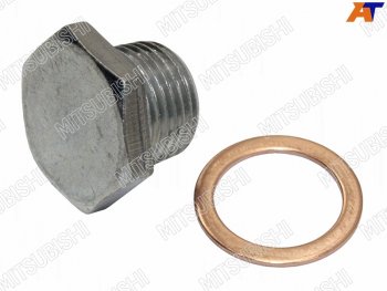 549 р. Пробка сливная переднего дифференциала MITSUBISHI PAJEROMONTERO V9# MITSUBISHI MB001265  с доставкой в г. Кемерово. Увеличить фотографию 1