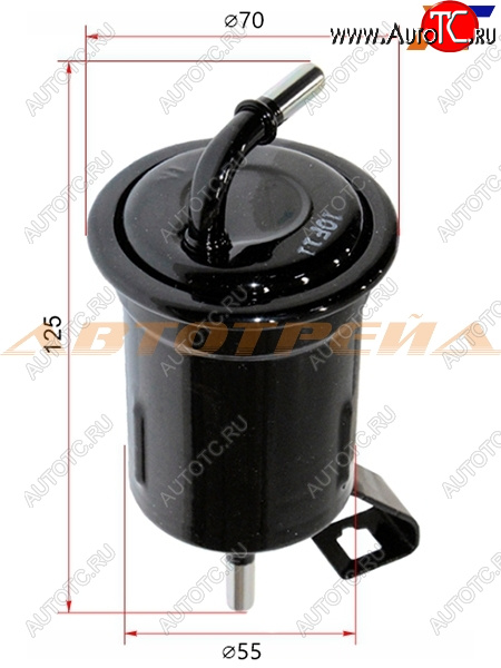 3 169 р. Фильтр топливный TOYOTA HILUX SURF4RUNNER ##N21# 3RZ2TR1GR5VZ 02-09 LAND CRUISER PRADO 120 3RZ MICRO MFT340  с доставкой в г. Кемерово