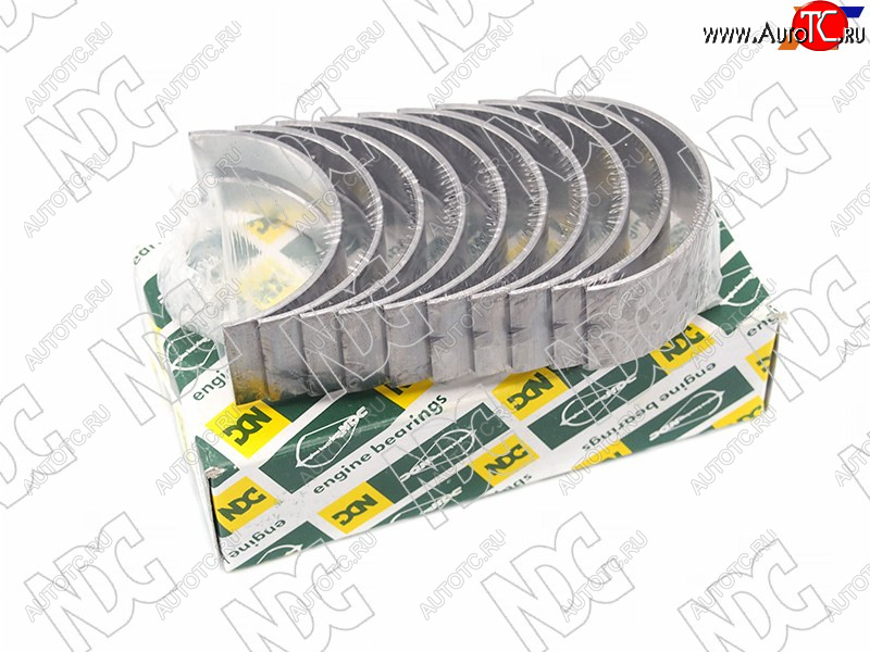 1 589 р. Вкладыши коренные к-т STD TOYOTA HIACEHILUXSURF L2L2L-T3L 83- NDC MS-1406A STD  с доставкой в г. Кемерово