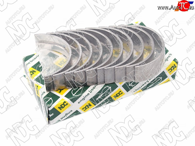 3 099 р. Вкладыши коренные к-т STD TOYOTA 4RUNNERDYNAFORTUNERHIACEHILUXLC PRADO 1KZ-TE1-2KD-FTV 02- NDC MS-1452A STD  с доставкой в г. Кемерово