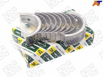 Вкладыши коренные к-т 0,25 MITSUBISHI LANCER/RVR/CHARIOT 4G63 92- (с полукольцами) NDC MS-1827A 025, ms1827a025 NDC MS-1827A 025