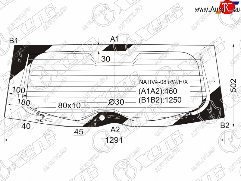 7 599 р. Стекло заднее (Цвет зеленый Обогрев) Mitsubishi Pajero Sport 08-17 XYG NATIVA-08 RW/H/X  с доставкой в г. Кемерово