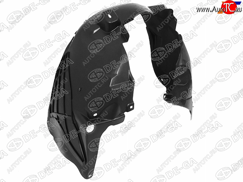1 039 р. Правый подкрылок передний DE-GA Opel Corsa D дорестайлинг, хэтчбэк 3 дв. (2006-2010)  с доставкой в г. Кемерово
