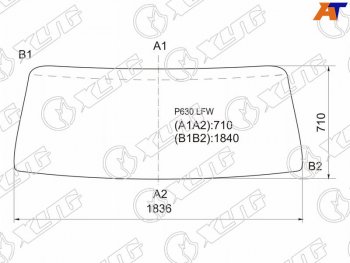 8 999 р. Стекло лобовое Mazda T3500 89-00  T4000 89-00  T4600 89-00  Titan 89-00 XYG P630 LFW  с доставкой в г. Кемерово. Увеличить фотографию 1