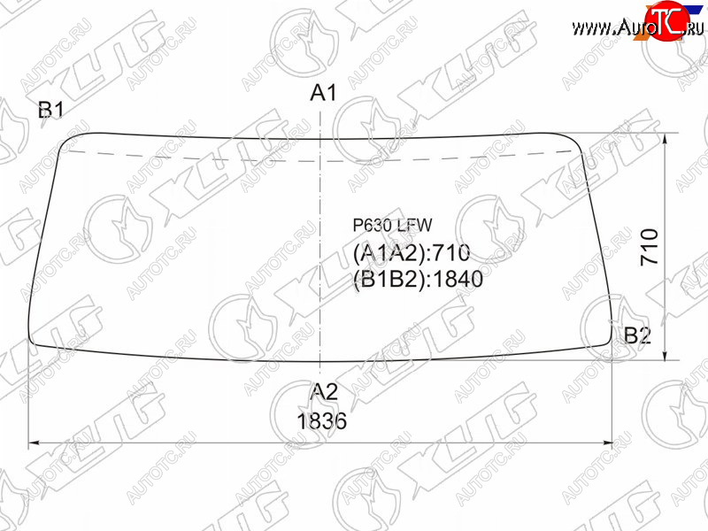 8 999 р. Стекло лобовое Mazda T3500 89-00  T4000 89-00  T4600 89-00  Titan 89-00 XYG P630 LFW  с доставкой в г. Кемерово